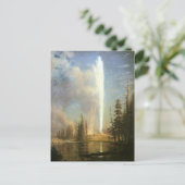 Carte Postale Old Faithful, Albert Bierstadt (Debout devant)