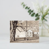 Carte postale Old Farmhouse Sepia (Debout devant)