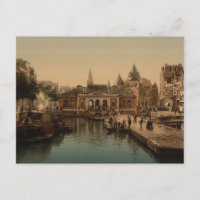 Old Fishmarket et Bourse, Amsterdam, Pays-Bas