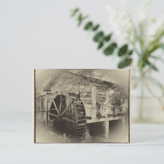 Carte Postale Old Georgia Mill (Debout devant)