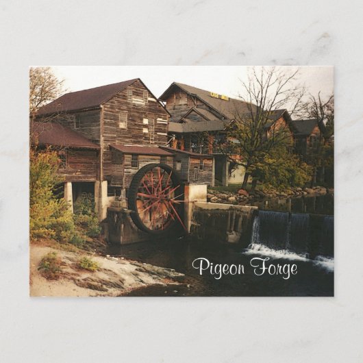 Carte postale Old Grist Mill (Devant)