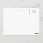 Carte postale Old Harrison Tomb (Dos)