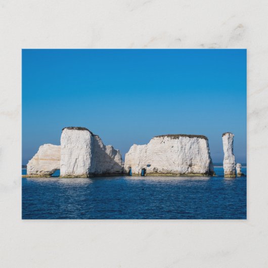 Carte Postale Old Harry Rocks Dorset (Devant)