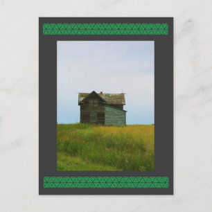 Carte Postale Old Homestead Saskatchewan Photographie