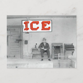 Carte Postale Old Ice House, Histoire 1928