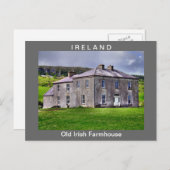 Carte postale Old Irish Farmhouse (Devant / Derrière)