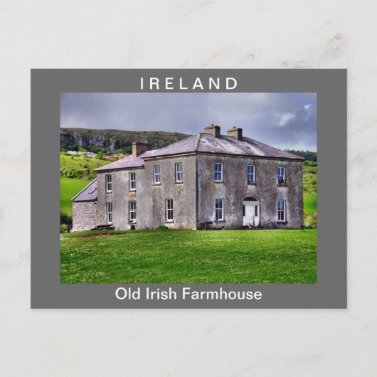 Carte postale Old Irish Farmhouse (Devant)