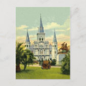 Carte Postale Old Jackson Carré (Devant)