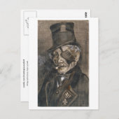 Carte Postale Old Man with Eye Patch, Vincent van Gogh (Devant / Derrière)