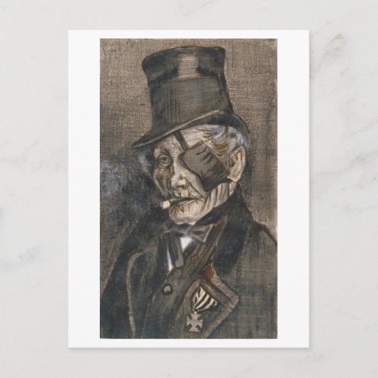 Carte Postale Old Man with Eye Patch, Vincent van Gogh (Devant)