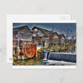 Carte Postale Old Mill (Devant / Derrière)