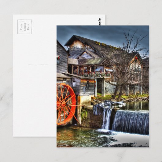 Carte Postale Old Mill (Devant / Derrière)
