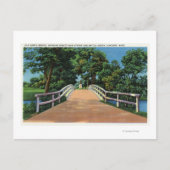 Carte Postale Old North Bridge Vue de Minute Man Statue (Devant)