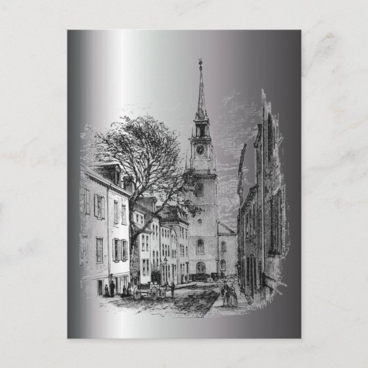 Carte Postale Old North Church (Devant)