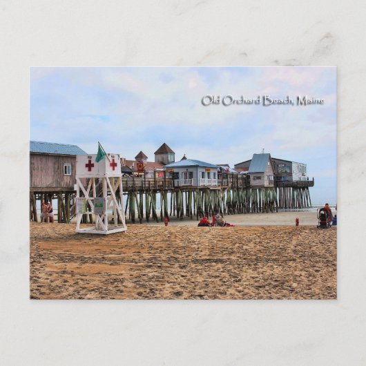 Carte Postale Old Orchard Beach (Devant)