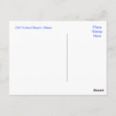 Carte postale Old Orchard Beach Maine (Dos)