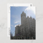 Carte Postale Old Post Office Tower Washington DC 001 (Devant / Derrière)