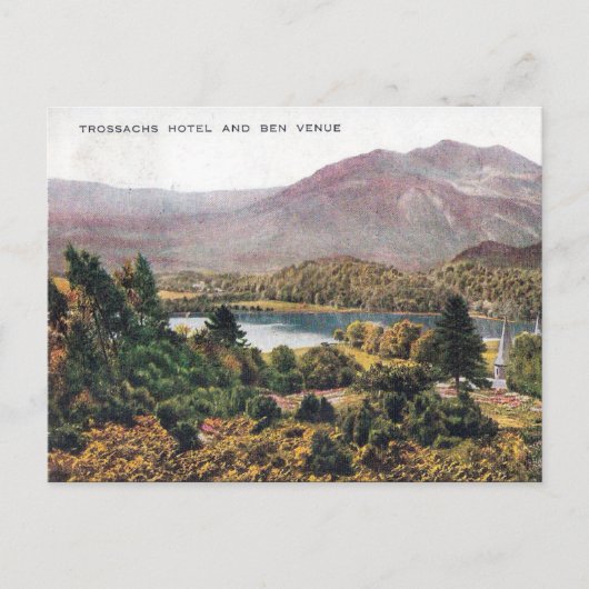 Carte Postale Old Postcard - Ben Venue, Trossachs, Ecosse (Devant)