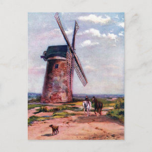 Carte Postale Old Postcard - Bidston Mill, près de Birkenhead.
