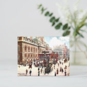 Carte Postale Old Postcard - Broad Street Station, Londres (Debout devant)