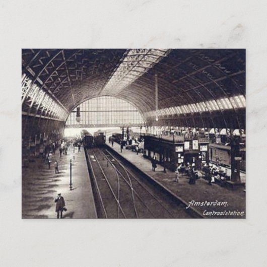 Carte Postale Old Postcard - Central Station, Amsterdam (Devant)