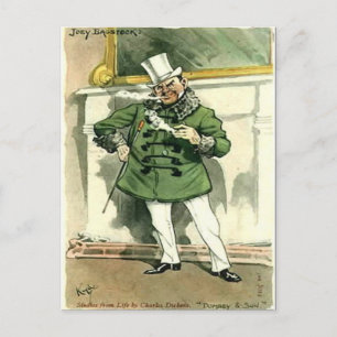 Carte Postale Old Postcard - Dombey and Son - Dickens