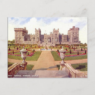 Carte Postale Old Postcard - East Terrace, Windsor Castle