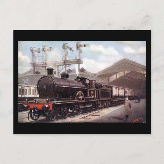 Carte Postale Old Postcard - Euston, Express écossais (Devant)