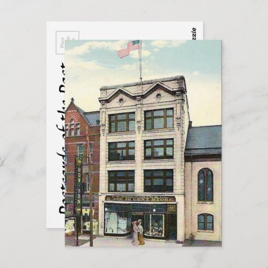 Carte Postale Old Postcard - F W Woolworth's, York, Pennsylvanie (Devant / Derrière)