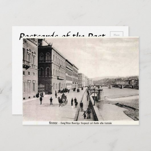 Carte Postale Old Postcard - Firenze (Devant / Derrière)