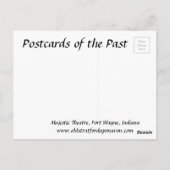 Carte Postale Old Postcard - Fort Wayne, Indiana, États-Unis (Dos)