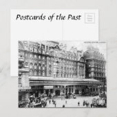 Carte Postale Old Postcard - gare Victoria, Londres (Devant / Derrière)