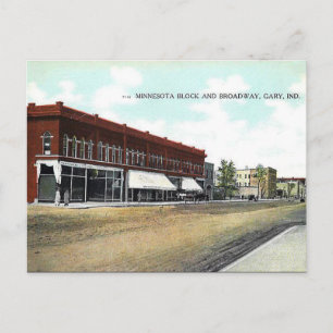 Carte Postale Old Postcard - Gary, Indiana, USA