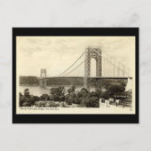 Carte Postale Old Postcard, George Washington Bridge, New York C (Devant)