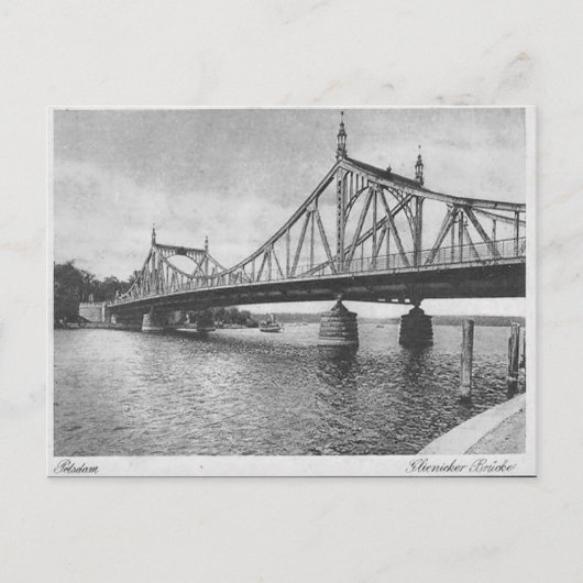 Carte Postale Old Postcard - Glienickbridge, Potsdam, Germany (Devant)
