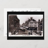 Carte Postale Old Postcard, High Street, Bedford, en 1918 (Devant / Derrière)