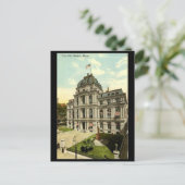 Carte Postale Old Postcard - Hôtel de ville, Boston, messe (Debout devant)