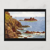 Carte Postale Old Postcard - Land's End, Cornwall (Devant)