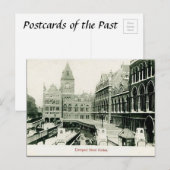 Carte Postale Old Postcard - Liverpool St Station, Londres (Devant / Derrière)