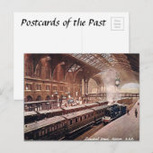 Carte Postale Old Postcard - Liverpool St Station, Londres (Devant / Derrière)
