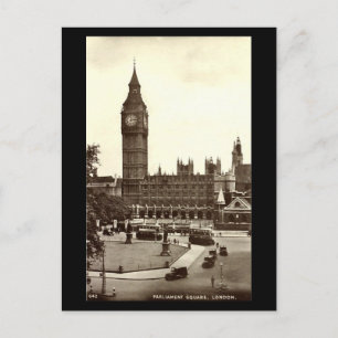 Carte Postale Old Postcard, Londres, Carré du Parlement