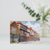 Carte Postale Old Postcard - Maison de l'évêque Hooper, Gloucest (Debout devant)