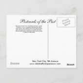 Carte Postale Old Postcard, New York City, 5th Avenue (Dos)