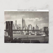 Carte Postale Old Postcard, New York City, Brooklyn Bridge Postc (Devant)