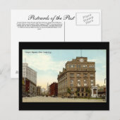 Carte Postale Old Postcard, New York City, Cooper Carré (Devant / Derrière)