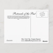 Carte Postale Old Postcard, New York City, Cooper Carré (Dos)