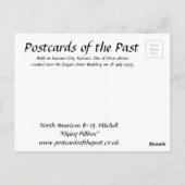 Carte Postale Old Postcard - North American B-25 Mitchell (Dos)