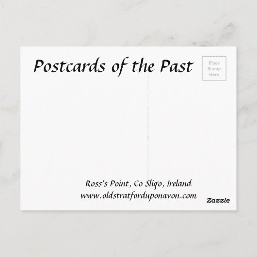Carte Postale Old Postcard - Ross's Point, Co Sligo, Irlande (Dos)