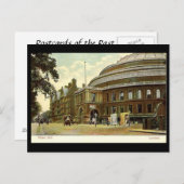 Carte Postale Old Postcard - Royal Albert Hall, Londres (Devant / Derrière)
