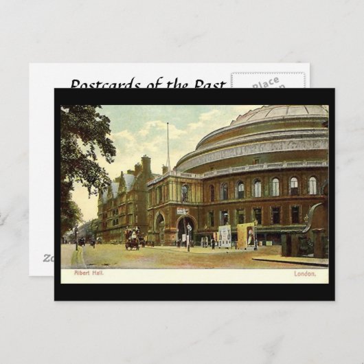 Carte Postale Old Postcard - Royal Albert Hall, Londres (Devant / Derrière)
